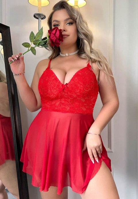 All For Me Lace Babydoll