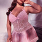 Shy Around You Lace Chemise Set