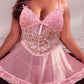 Shy Around You Lace Chemise Set