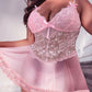 Shy Around You Lace Chemise Set