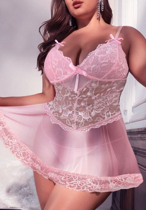 Shy Around You Lace Chemise Set
