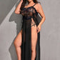 Lace Lingerie Gown Set