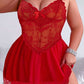 Lace Romance Babydoll Set