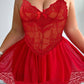 Lace Romance Babydoll Set