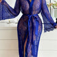 Dot Away With It Lace Robe Set