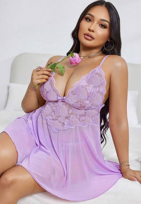 Plus Size Irresistible Flirt Babydoll Set
