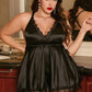 Elegant Satin Babydoll