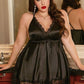 Elegant Satin Babydoll