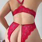 Deep V Lace Teddy