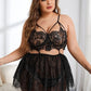 Floral Frenzy Babydoll Set