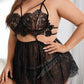Floral Frenzy Babydoll Set