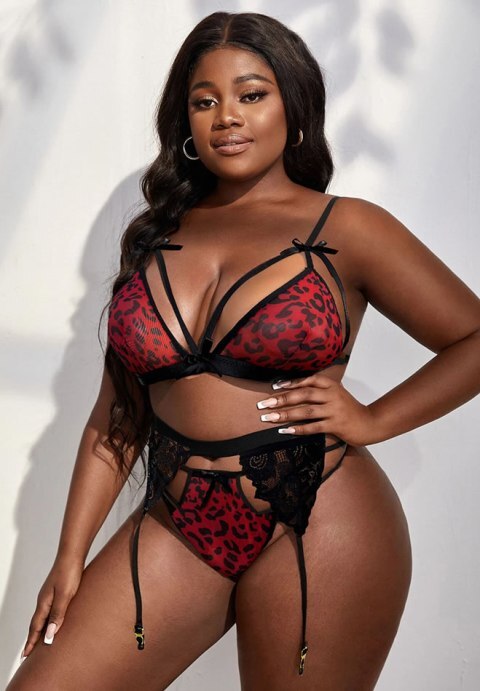 Luscious Leopard Bra Set