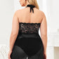 Evening Romance Lace and Mesh Babydoll Set