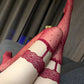 Polka Dot Thigh-High Stockings