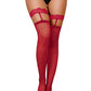 Polka Dot Thigh-High Stockings