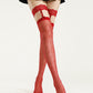 Polka Dot Thigh-High Stockings