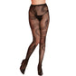 Snake Pattern Fishnet Tights