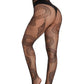 Snake Pattern Fishnet Tights