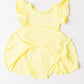 Yellow S/S Twirl Leotard
