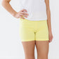Yellow Twirl Shorts
