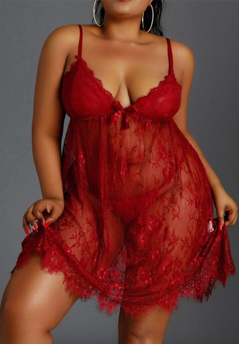 Sheer Temptations Babydoll Set