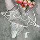 White Exquisite Lace Lingerie Set