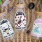 Zodiac Astrology Horoscope Glass Cup, Mug & Tumbler with Lid and Straw
