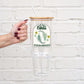 Zodiac Astrology Horoscope Glass Cup, Mug & Tumbler with Lid and Straw