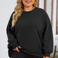 Round Neck Dropped Shoulder Sweatshirt