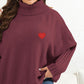 Turtle Neck Long Sleeve Sweater