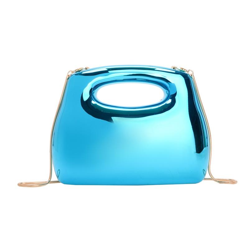 Acrylic square box clutch bag