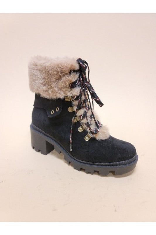 VINI FUR COMBAT BOOTIES