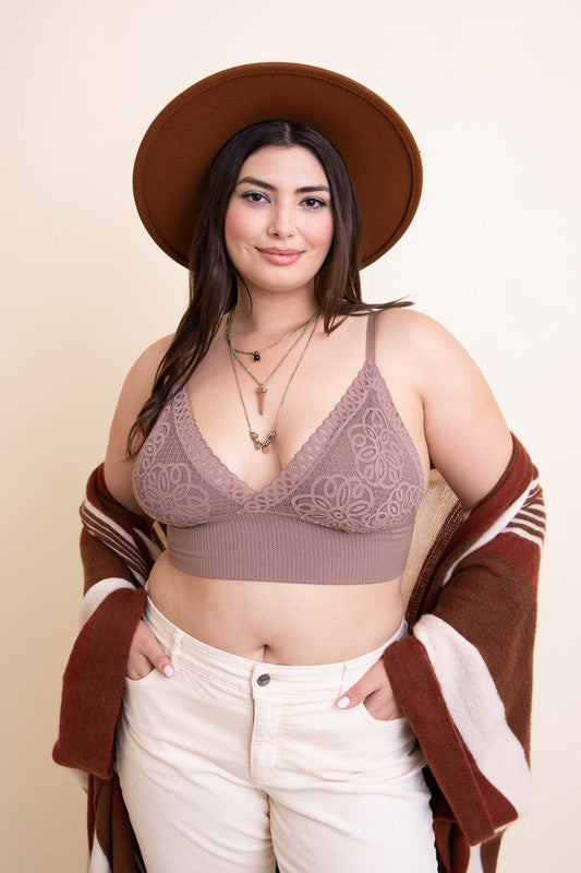 “Sade” Lace Brami Top