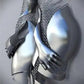 Metal Statue Art Canvas