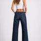 Classic Rebel Denim Low Rise Dark Wash
