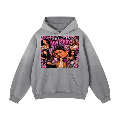 “Parental Advisory” Kehlani Oversized Hoodie