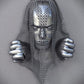 Metal Statue Art Canvas