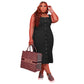Solid Casual Midi Dress