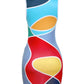 Abstract Multicolor Bodycon Dress