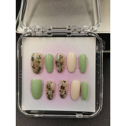Handmade press on nails fake nails removable Handmade Drawing Nails