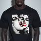 REBEL FEMME BLACK Oversized Boxy Tee