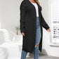 Open Front Long Sleeve Cardigan