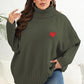 Turtle Neck Long Sleeve Sweater