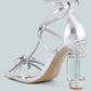 Affluence Jeweled High Heel Sandals