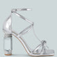 Affluence Jeweled High Heel Sandals