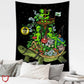 “Alien Psychedelic” Tapestry