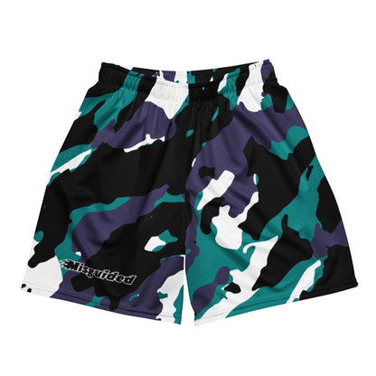 Misguided Camo (Air Jordan 5 Grape) Mesh Shorts
