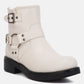 Allux Faux Leather Pin Buckle Boots