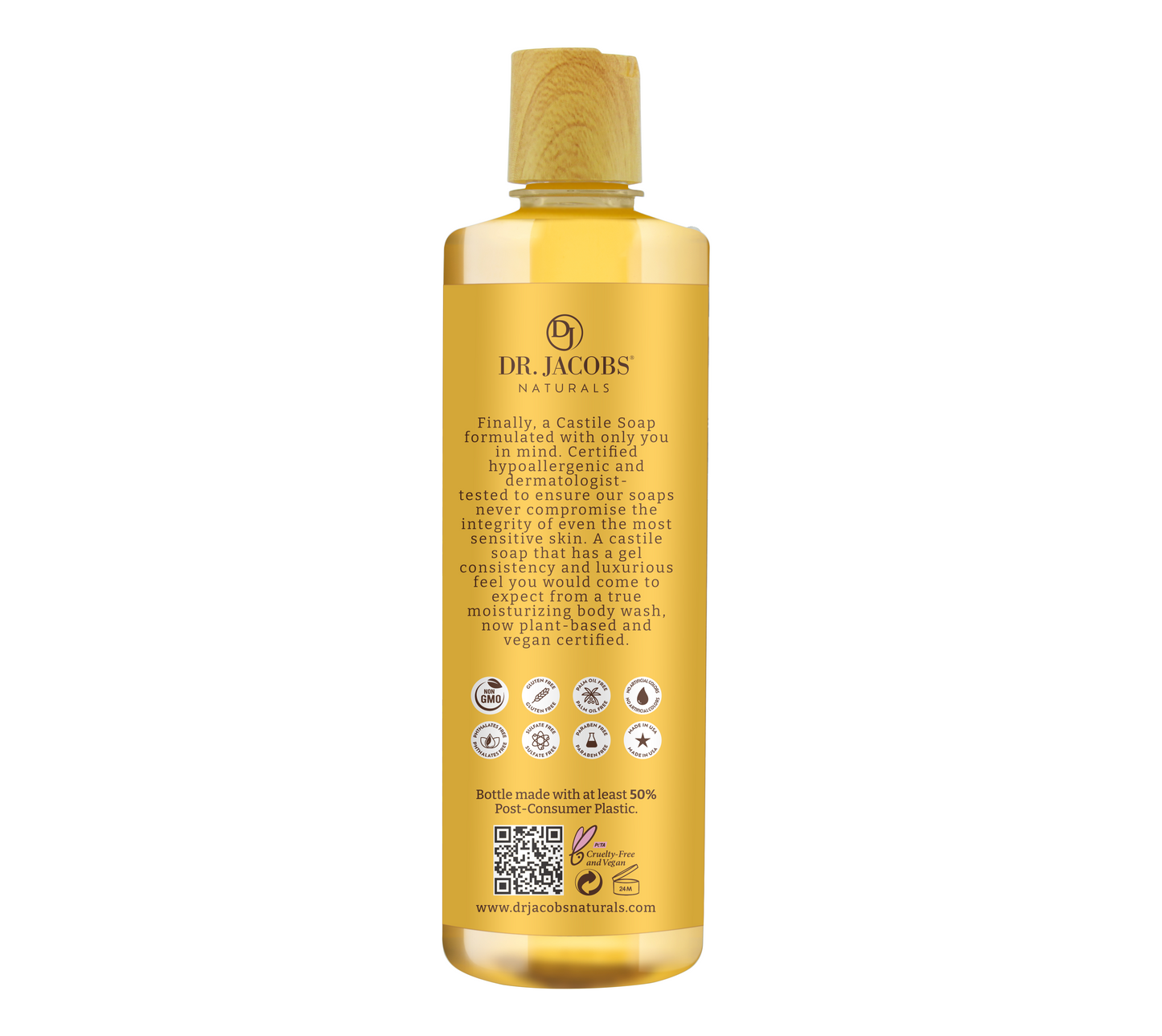 Almond Pure Castile Body Wash