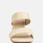 Alodia Slim Block Heel Sandals